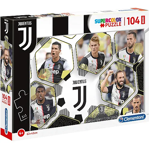 Clementoni Puzzle Supercolor Juventus 2020 - 104 Teile