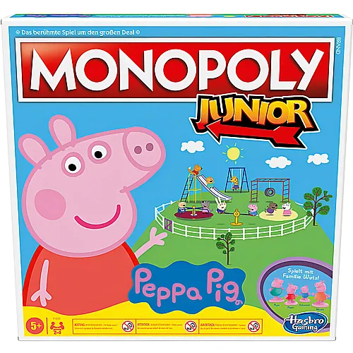Hasbro Gaming Monopoly Junior Peppa Pig
