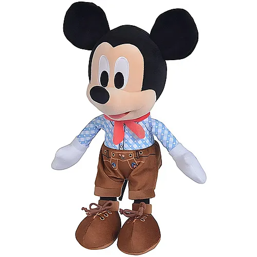 Simba Plsch Lederhosen Mickey Mouse (25cm)