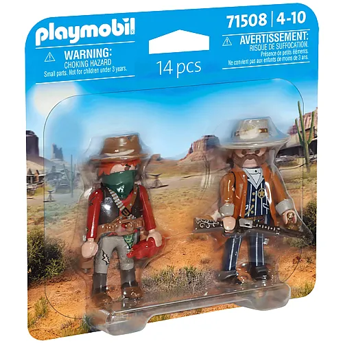 PLAYMOBIL Bandit und Sheriff (71508)