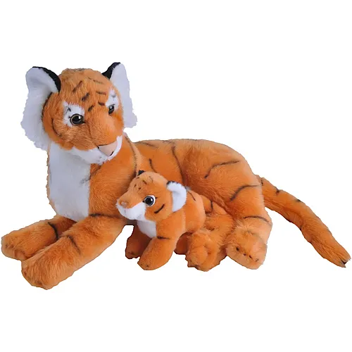 Wild Republic Asian Tiger mit Baby - 38 cm