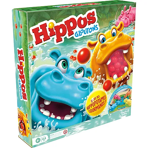 Hasbro Gaming Spiele Hippos gloutons - Fran�ais