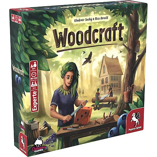 Pegasus Spiele Woodcraft - Deutsch
