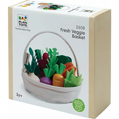 PlanToys Frischer Gem�sekorb