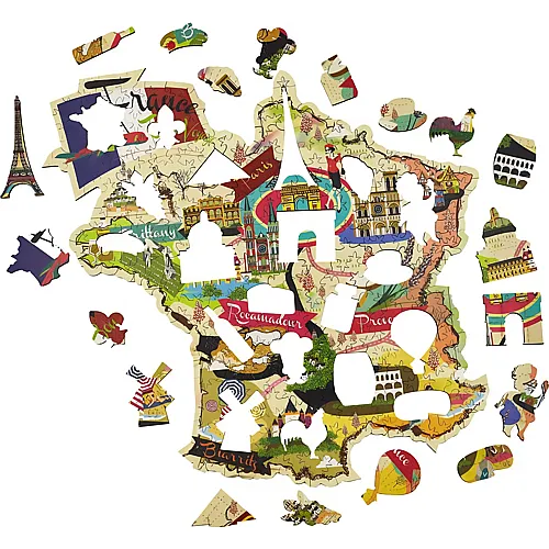 Harmandi Puzzle Creatif Frankreich - 199 Teile