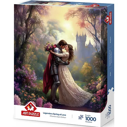 Art Puzzle Fr�hling der Liebe und Legenden - 1000 Teile