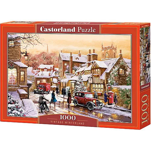 Castorland Puzzle Vintage Winterland (1000Teile)