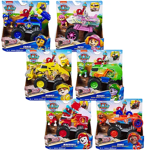 Spin Master Paw Patrol Paw Rescue Wheels Sortiment
