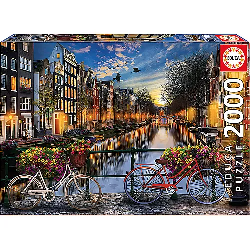 Educa Puzzle Amsterdam with Love (2000Teile)