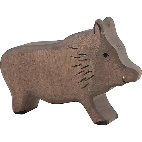Holztiger Wildschwein, Eber
