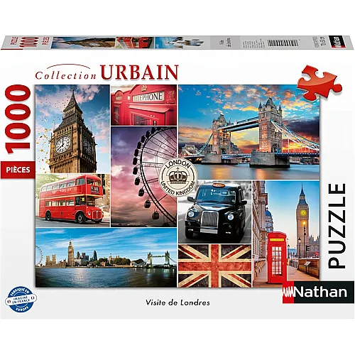 London Collage - 1000 Teile