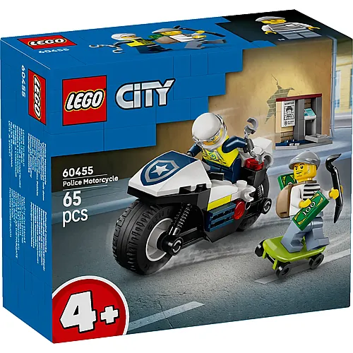 Verfolgungsjagd mit dem Polizeimotorrad 60455