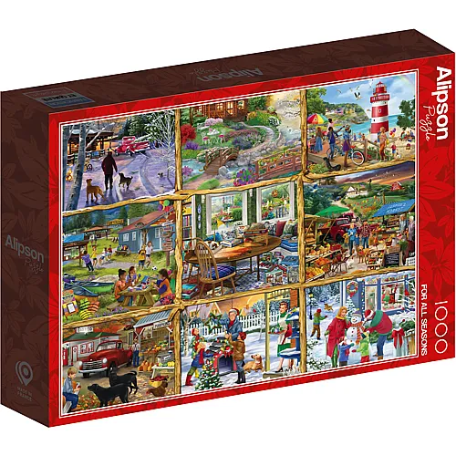 Alipson Puzzle For All Seasons - 1000 Teile