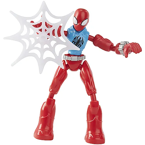 Hasbro Spiderman Bend & Flex Scarlet Spider (15cm)