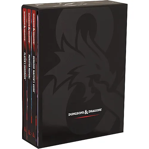 D&D Dungeons & Dragons Core Rulebook Giftbox - English