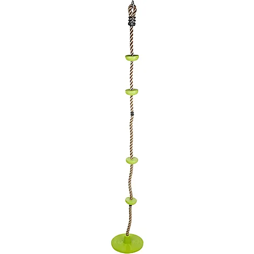 small foot - Kletterseil und Schaukel 2in1 Grün, 190cm
