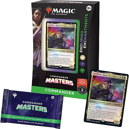 Magic The Gathering Commander Masters Commander Deck - Enduring Enchantments - Englisch