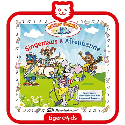 Tigermedia tigercard Detlev Jcker - Singemaus und Affenbande (DE)
