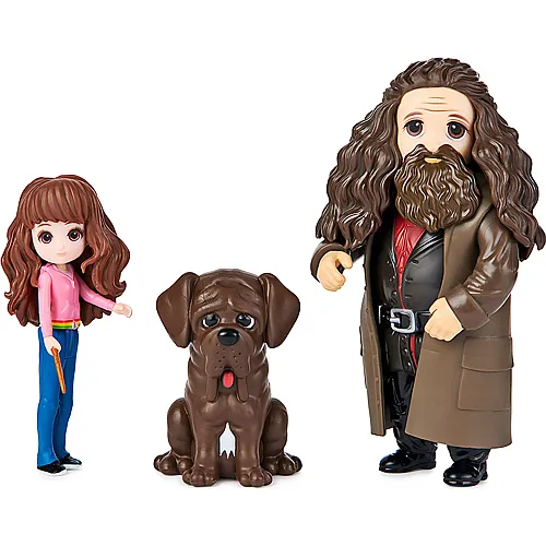 Spin Master Harry Potter Hermine mit Hagrid & Fang (8cm)