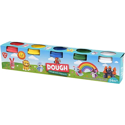 Play Set, 5 Farben, 4 x 56 Gramm