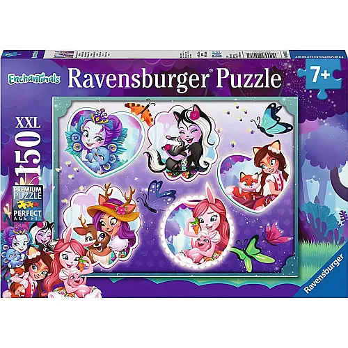 Ravensburger Puzzle Enchantimals und ihre Begleiter - 150 Teile