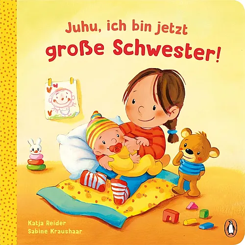 Penguin Juhu, ich bin jetzt grosse Schwester!