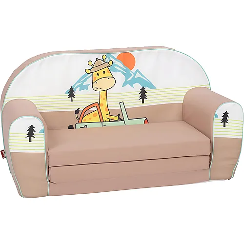 Kindersofa Giraffe on tour