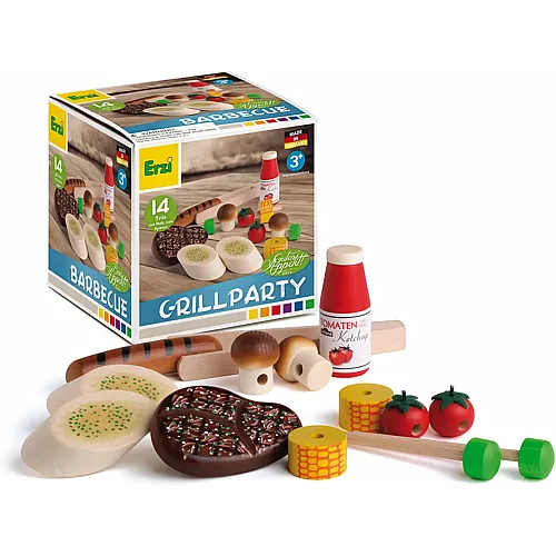 Erzi Grillparty aus Holz