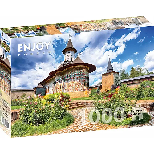 Enjoy Puzzle Sucevita Monastery, Suceava - 1000 Teile