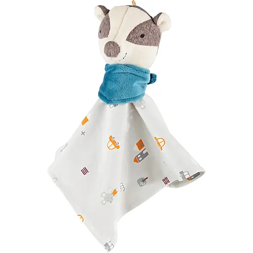 Schnuffeltuch Dachs 24cm