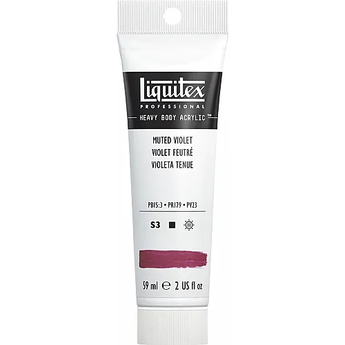 Liquitex Lqx Prof. Heavy Body Acrylfarbe 59ml Tube Ged�mpftes Violett