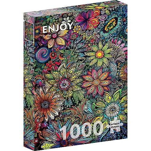 Enjoy Puzzle Die Macht der Blumen - 1000 Teile