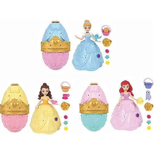 Mattel Disney Princess Osterei mit (6) Überraschung Kleine Puppen,