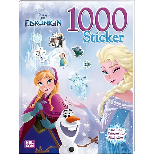 Nelson Disney: Die Eisk�nigin - 1000 Sticker - Stickerbuch