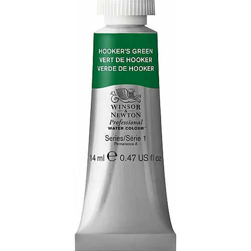 Winsor & Newton W&n Prof. Water Colour 14ml Tube Hookers Gr�n