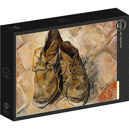 Grafika Puzzle Art Collection Vincent Van Gogh - Chaussures, 1888 - 1000 Teile
