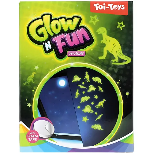 Toi-Toys Glow n Fun Glow in the Dark Dinos