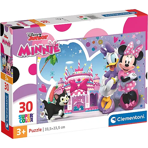 Clementoni Puzzle Supercolor Disney Minnie Mouse - 30 Teile