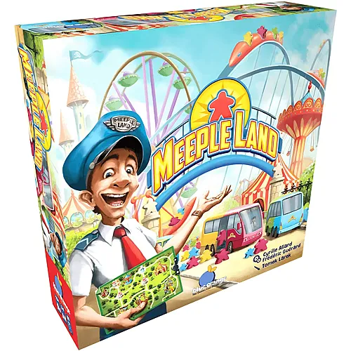 Blue Orange Meeple Land - Mehrsprachig