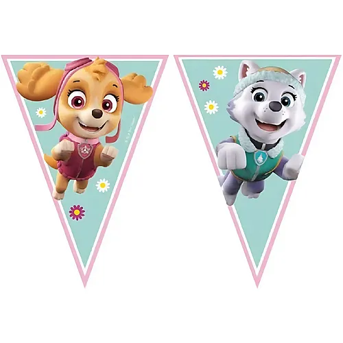 Flaggenbanner Skye & Everest mit 9 Flaggen