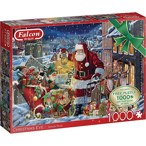 Falcon Puzzle Daniela Pirola Heiligabend - 1000 Teile