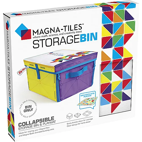 Magna-Tiles Aufbewahrungsbox & interaktive Spielmatte