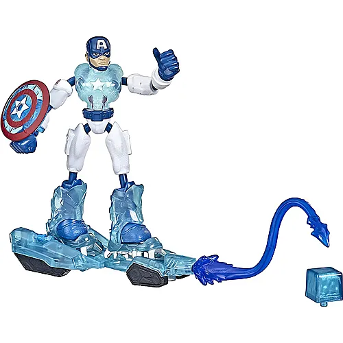 Hasbro Avengers Bend & Flex Captain America Eis-Mission (15cm)