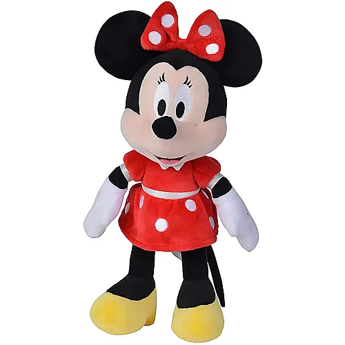 Simba Plsch Minnie Mouse Rot (25cm)