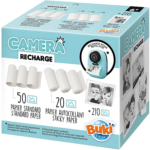 Sofortbild-Druck-Kamera Nachf�llpack