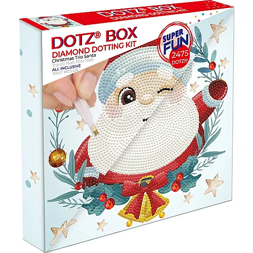 Diamond Dotz Diamond Painting Weihnachtsmann
