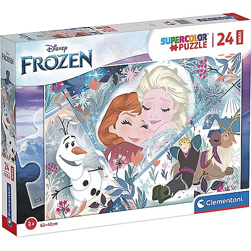 Clementoni Puzzle Supercolor Maxi Disney Frozen 2 (24XXL)