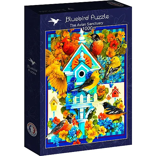 Bluebird Puzzle Galchutt David The Avian Sanctuary (1000Teile)