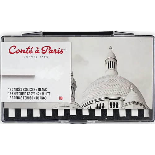 Conte A Paris Conte Carre Weiss HB 12er Box