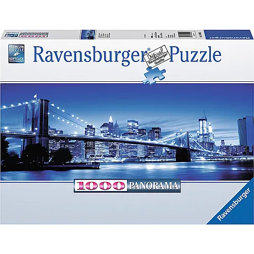 Ravensburger Puzzle Panorama Leuchtendes New York (1000Teile)